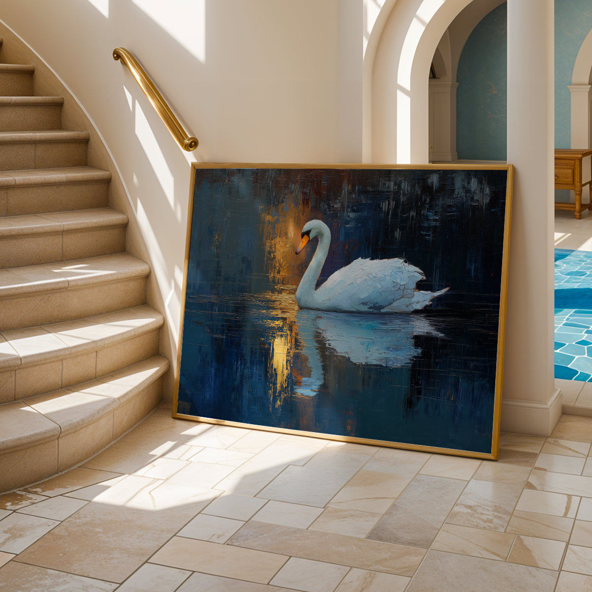 Vaastu Painting in a Lifestyle Setting