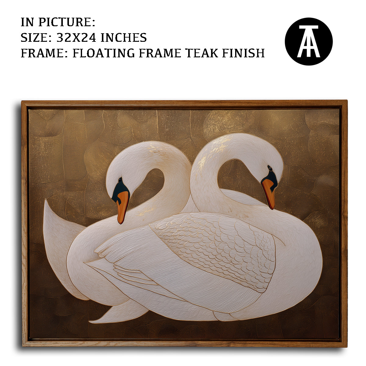 Artwork in Floating Frame