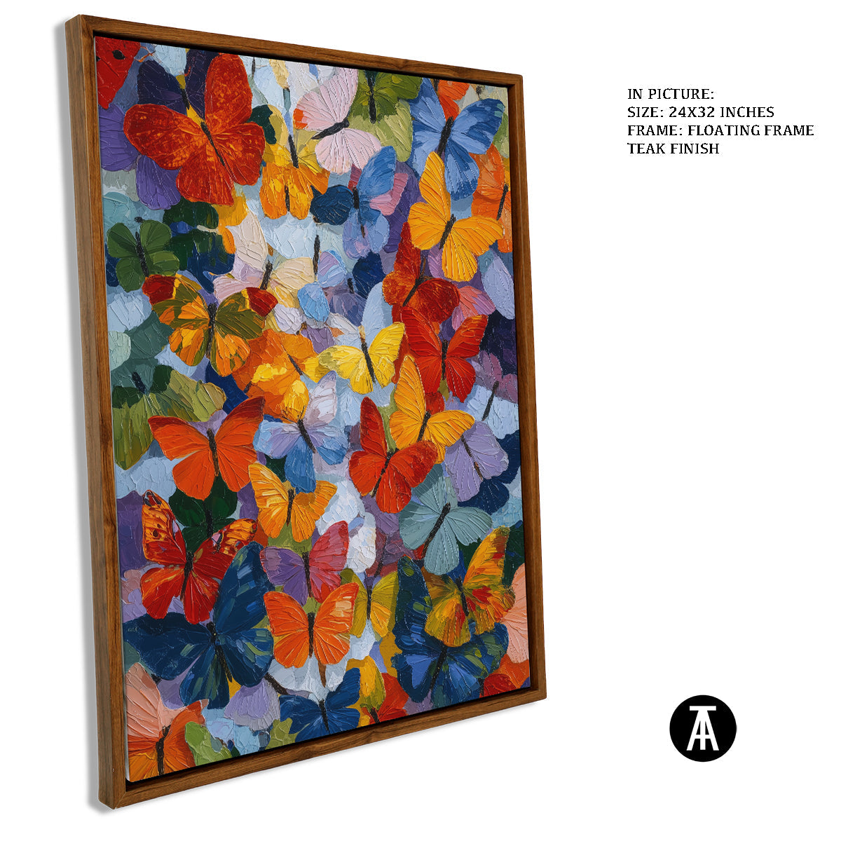 Artwork in Floating Frame