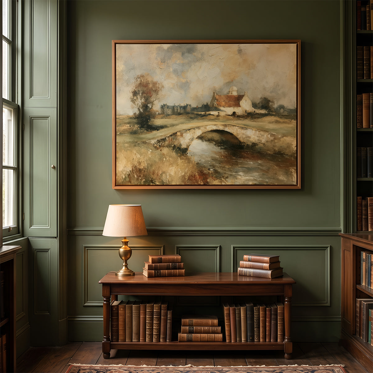 Painting in a Lifestyle Setting