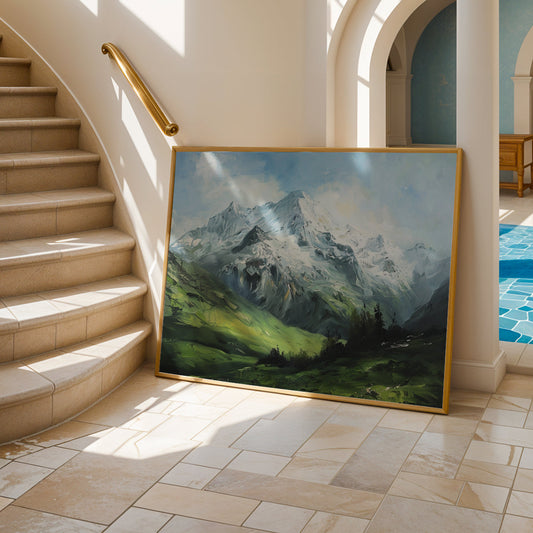 Indian Painting in a Lifestyle Setting