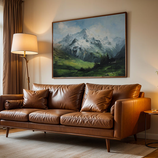 Indian Artwork in a Lifestyle Setting