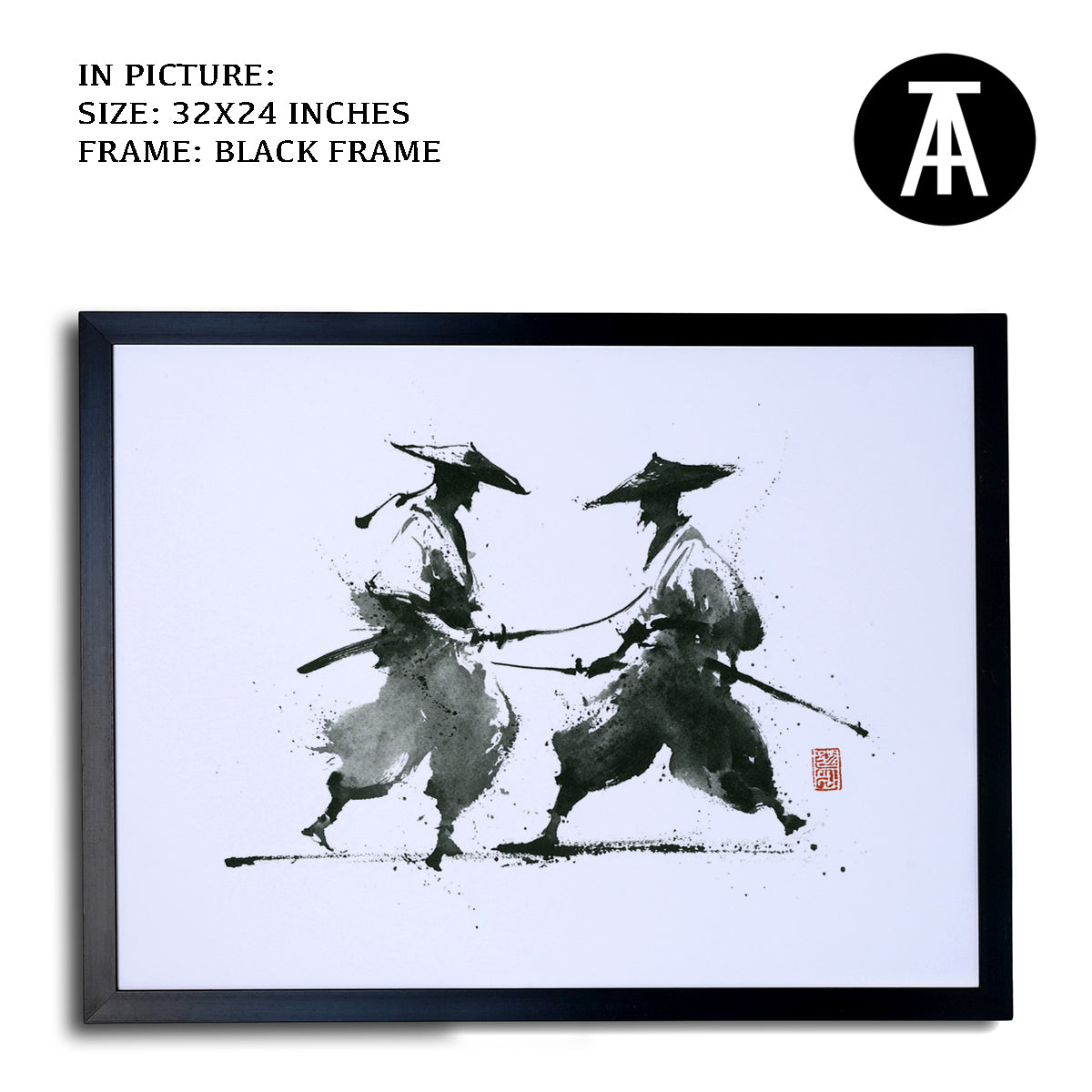 Artwork in Metal Earling Silver Frame