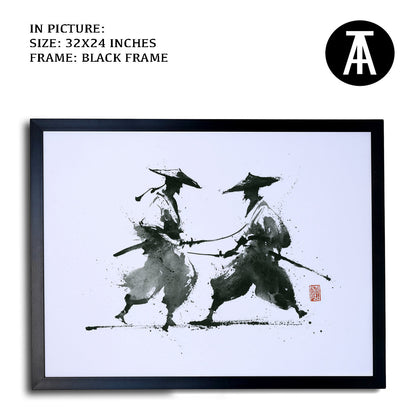 Artwork in Metal Earling Silver Frame