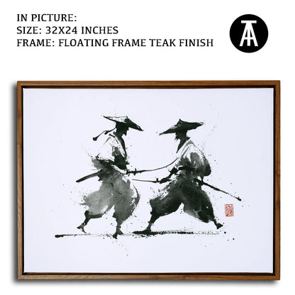 Artwork in Floating Frame