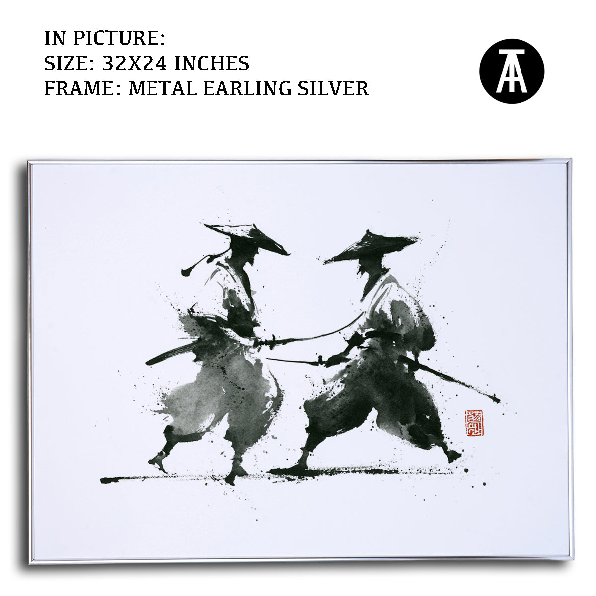 Artwork in Black Frame