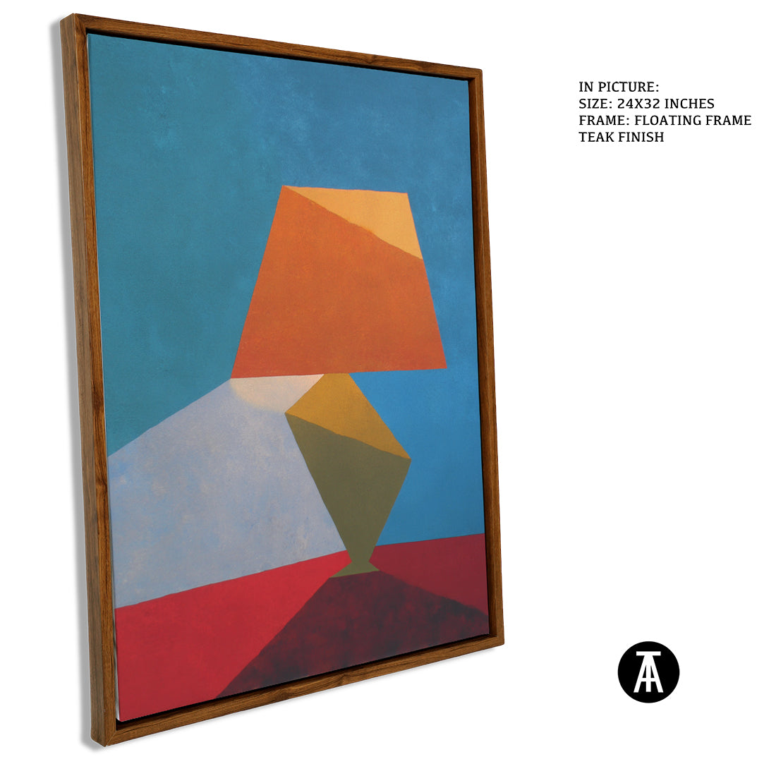 Artwork in Floating Frame