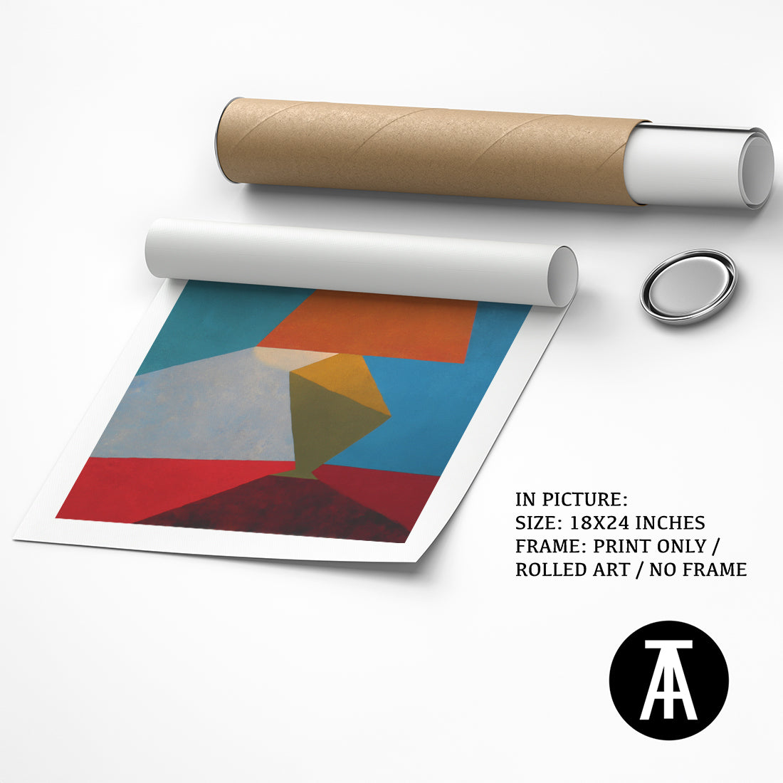 Artwork as Print Only or Rolled Art