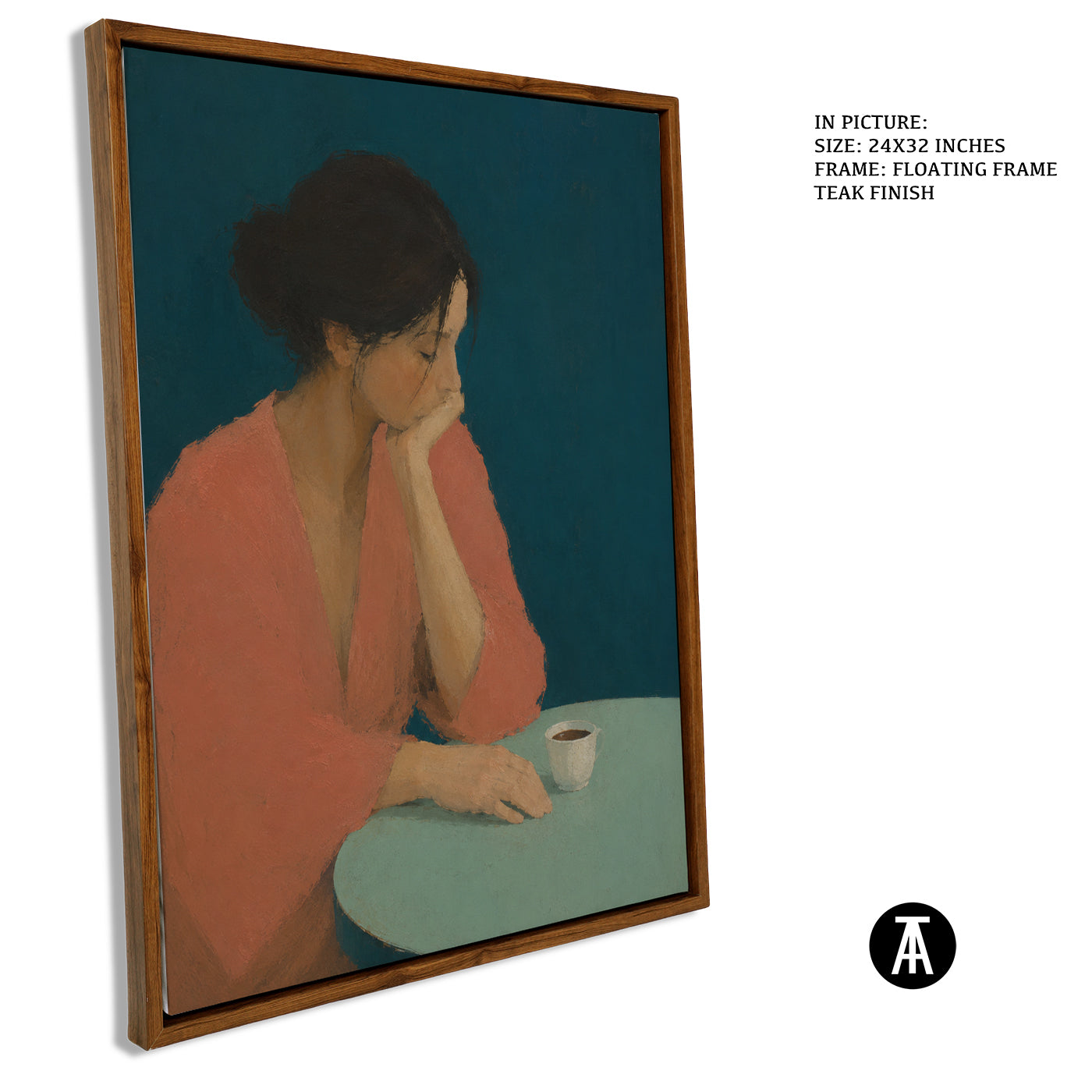 Artwork in Floating Frame