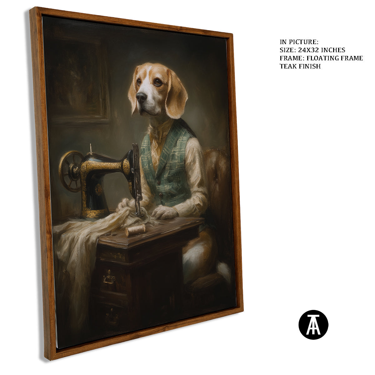 Artwork in Floating Frame