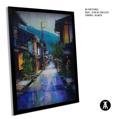 Artwork in Metal Earling Silver Frame