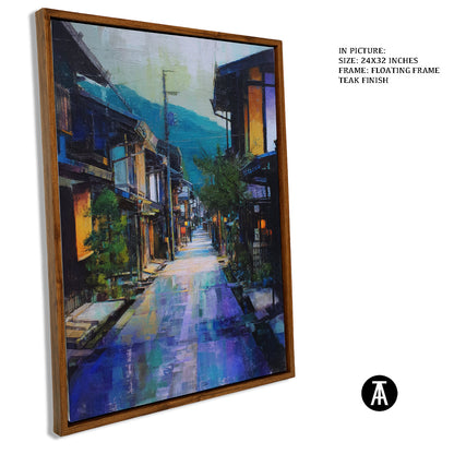 Artwork in Floating Frame