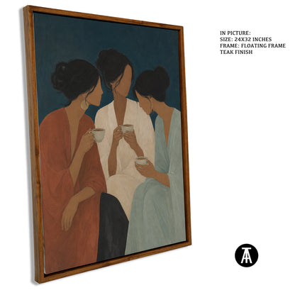 Artwork in Floating Frame