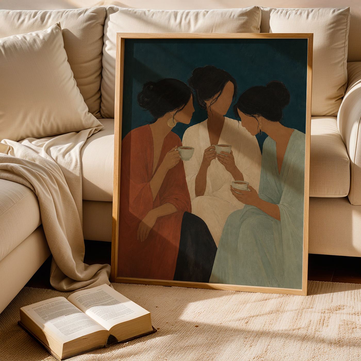Canvas Art  in a Lifestyle Setting