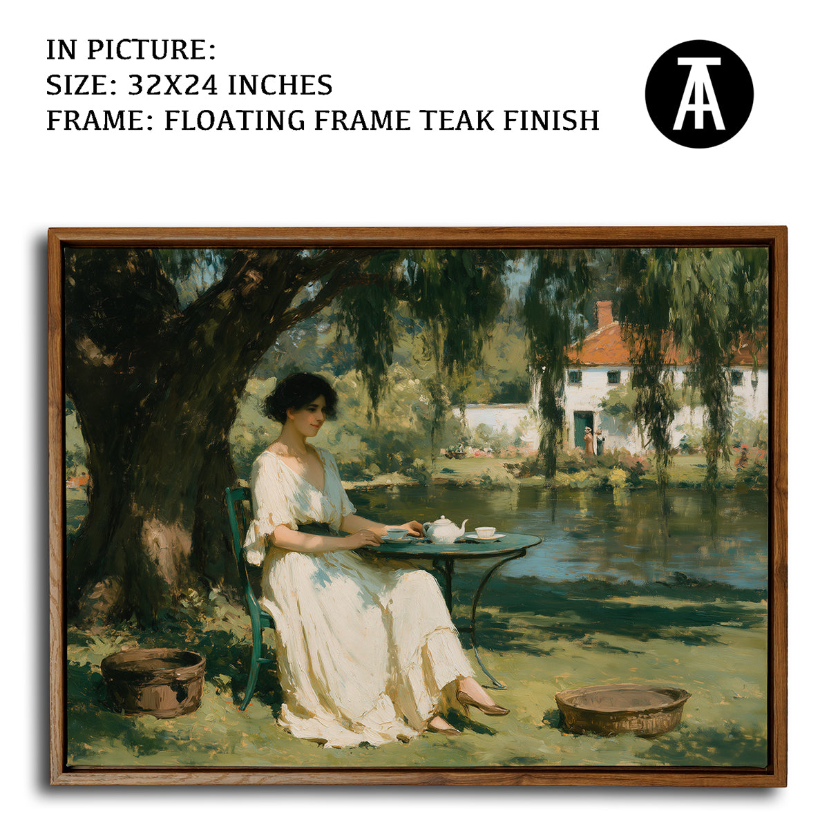 Artwork in Floating Frame