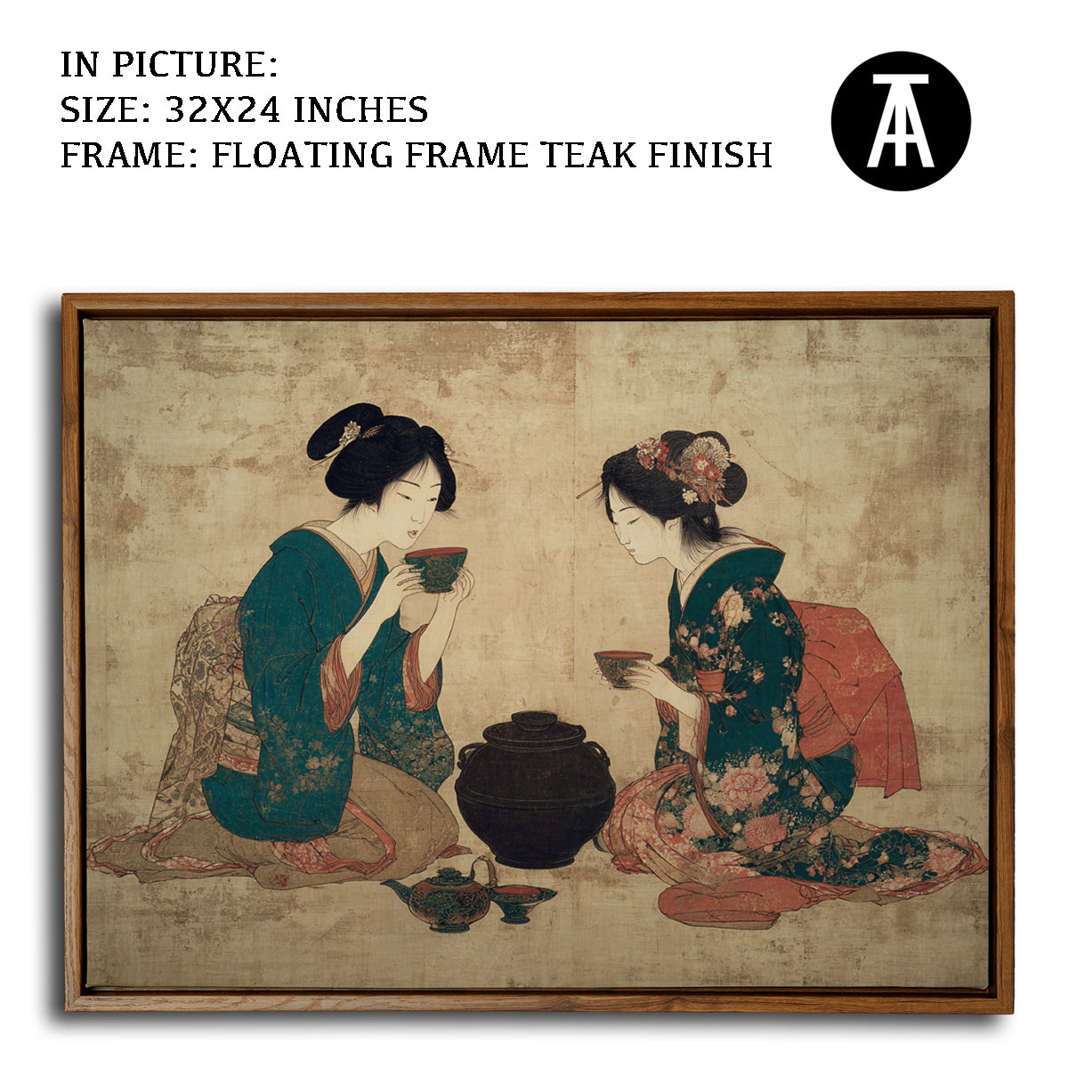 Artwork in Floating Frame