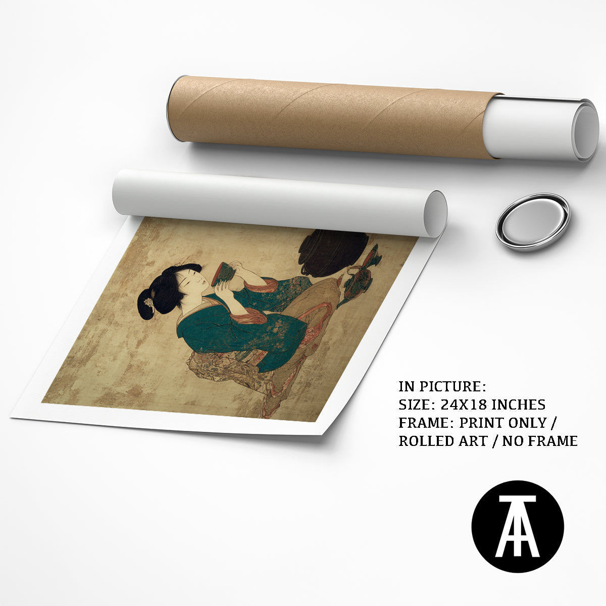 Artwork as Print Only or Rolled Art