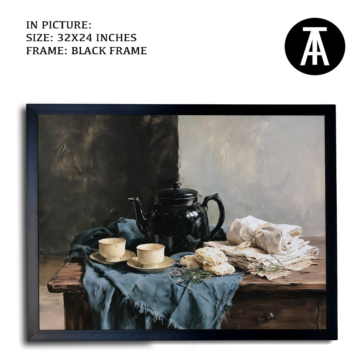Artwork in Black Frame