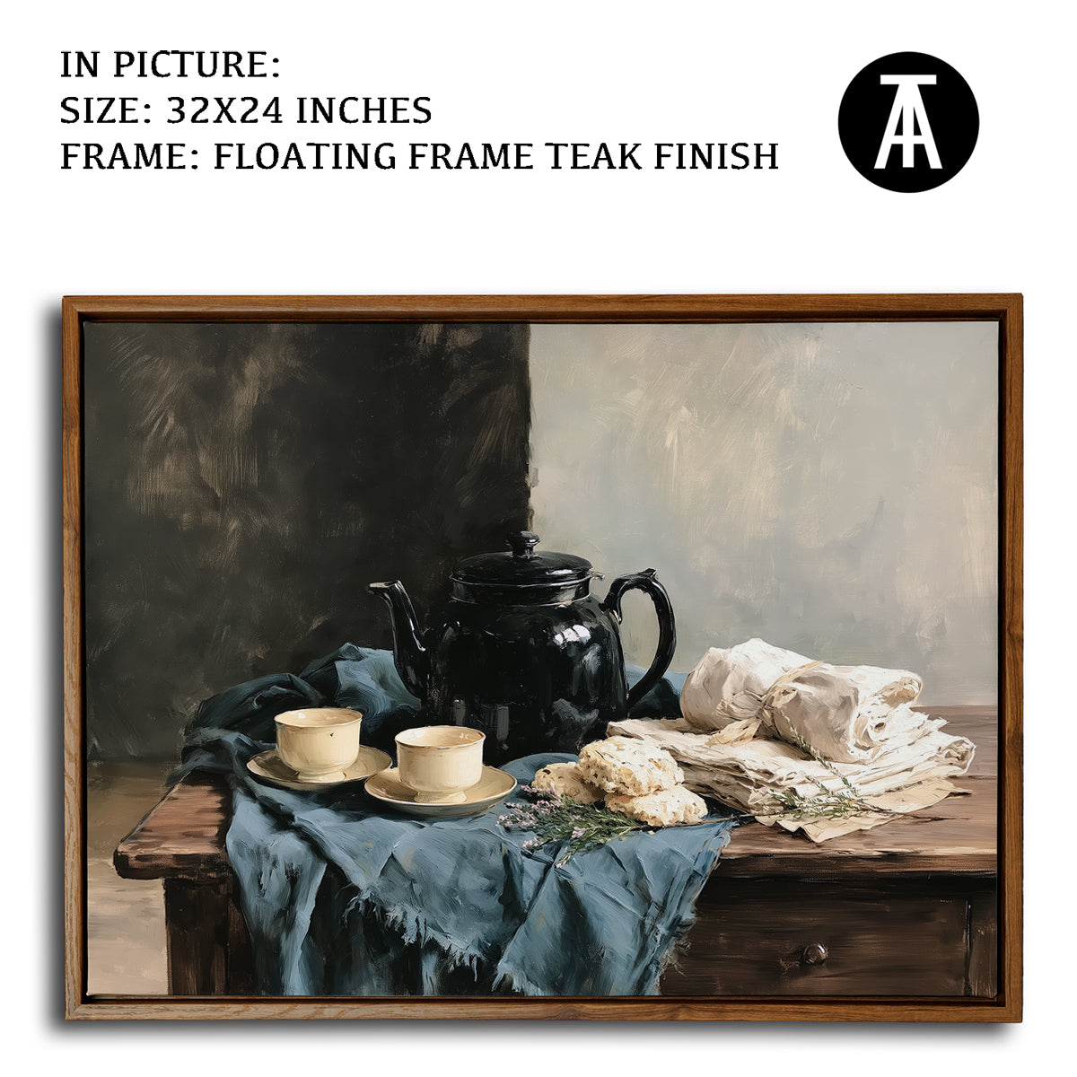 Artwork in Floating Frame