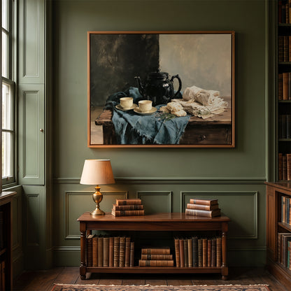 Painting in a Lifestyle Setting