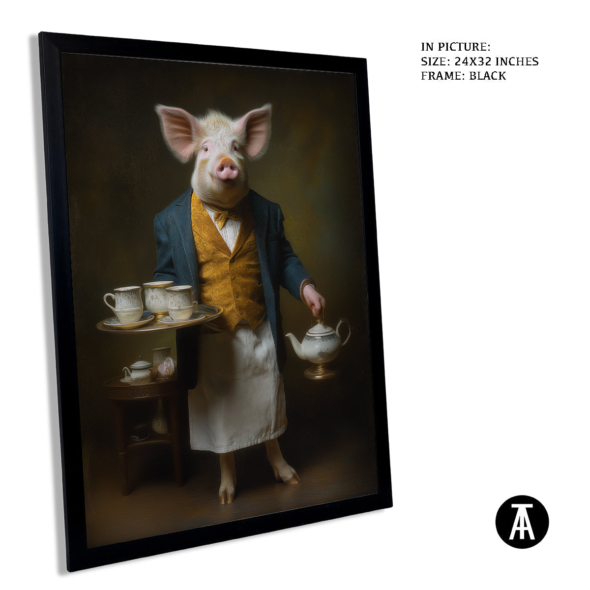 Artwork in Black Frame