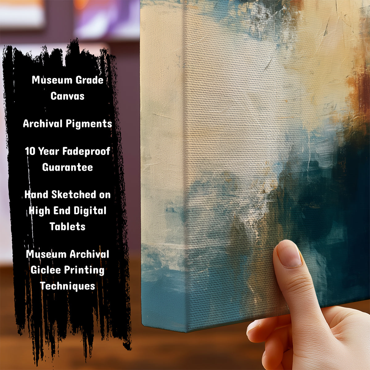 Information about Abstract Art Print