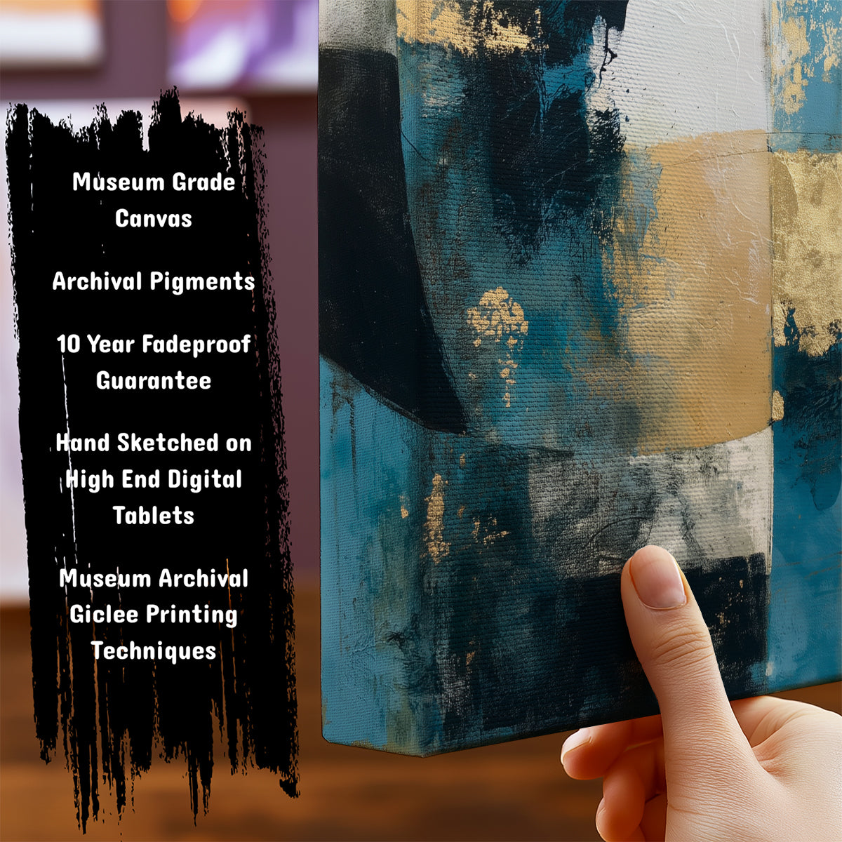 Information about Abstract Art Print