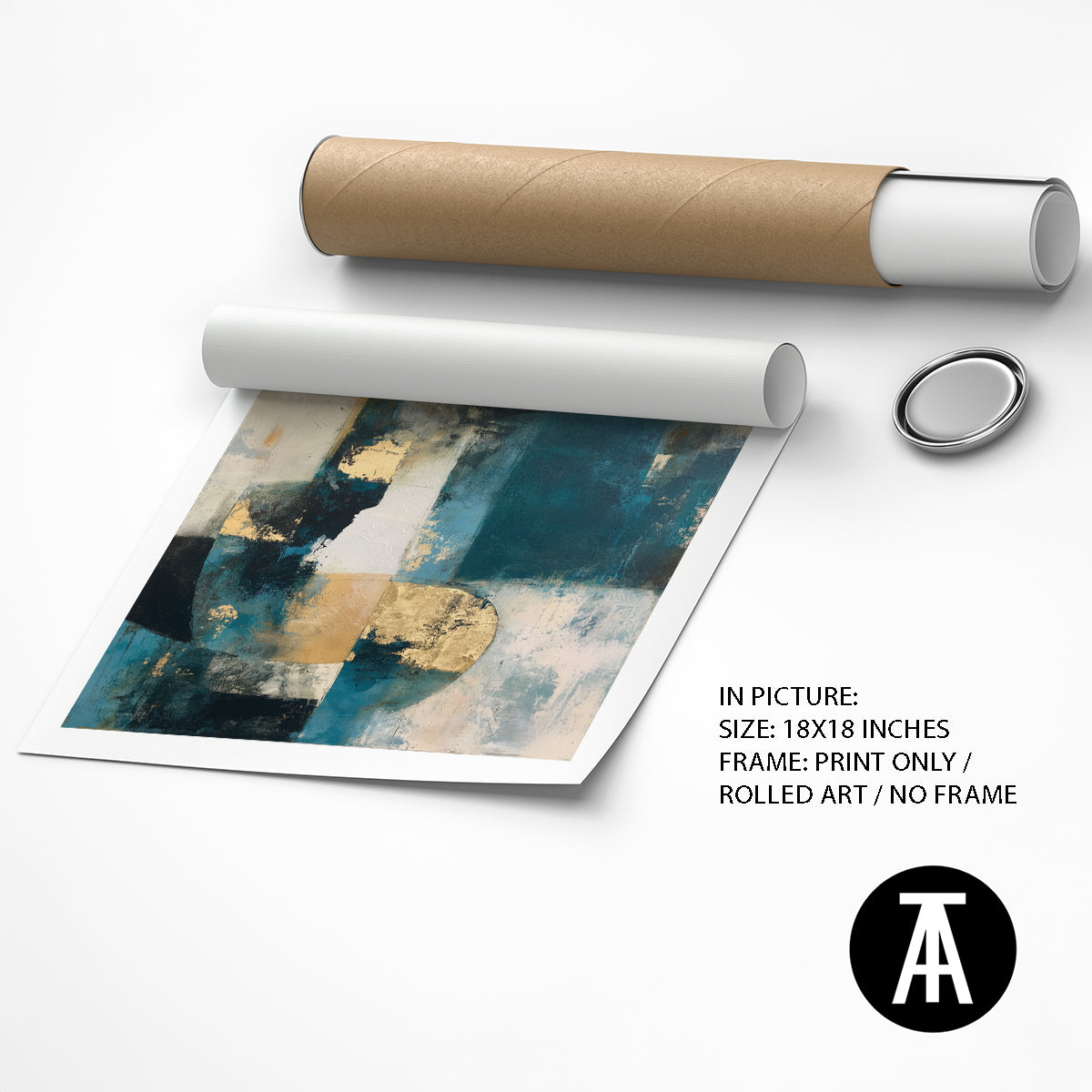 Artwork as Print Only / Rolled Art