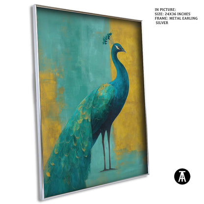 Artwork in Metal Earling Silver Frame