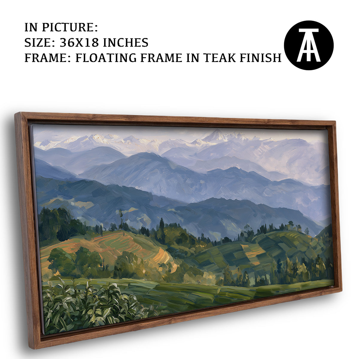 Artwork in Floating Frame