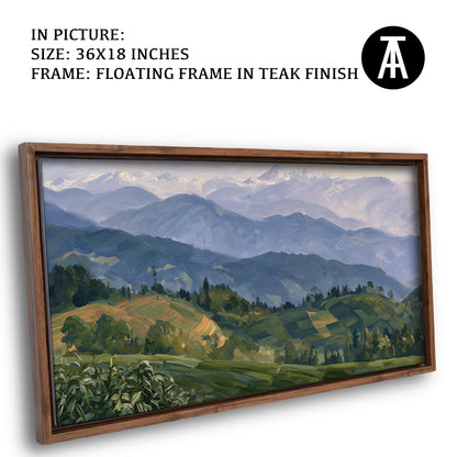 Artwork in Floating Frame