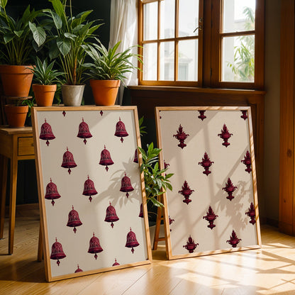 Heritage Indian Painting in a Lifestyle Setting