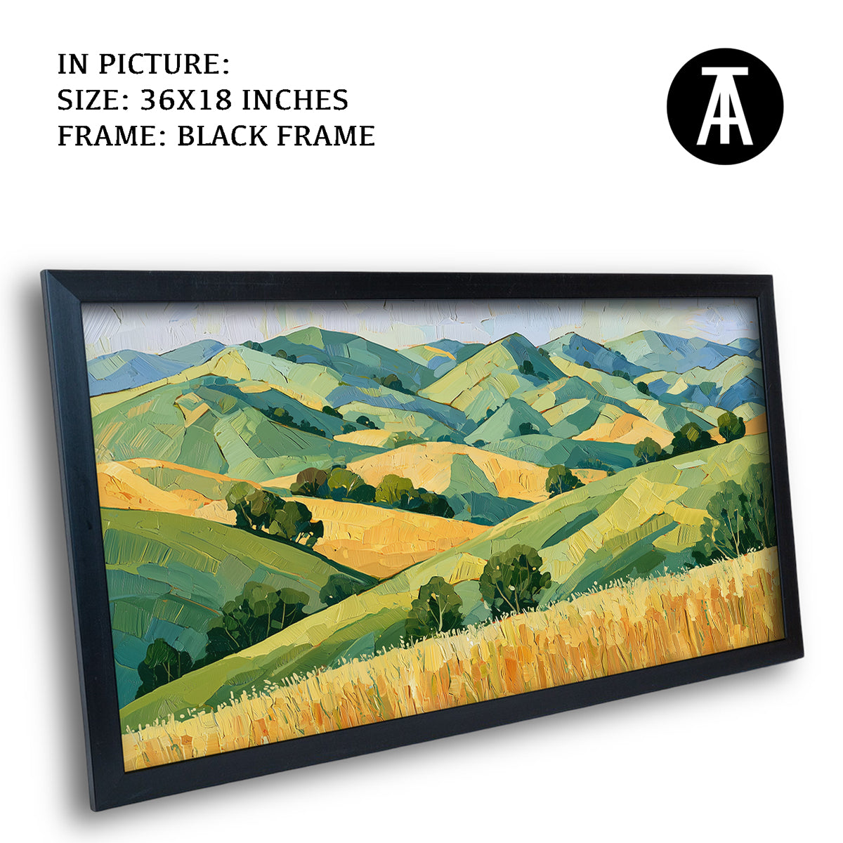 Artwork in Black Frame