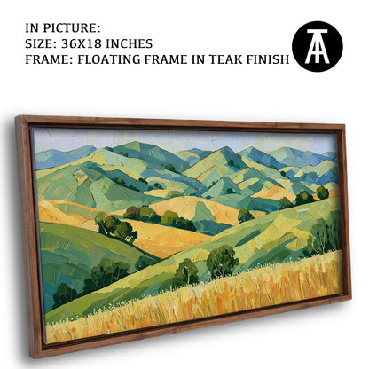Artwork in Floating Frame