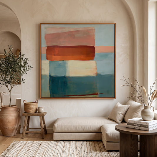 Abstract Art in a Lifestyle Setting