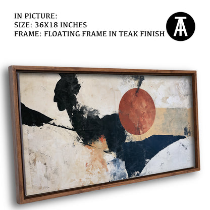 Artwork in Floating Frame