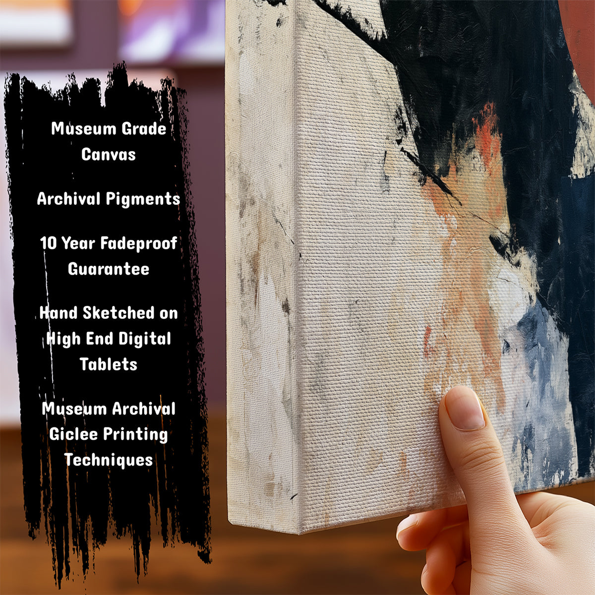 Information about Abstract Art Print