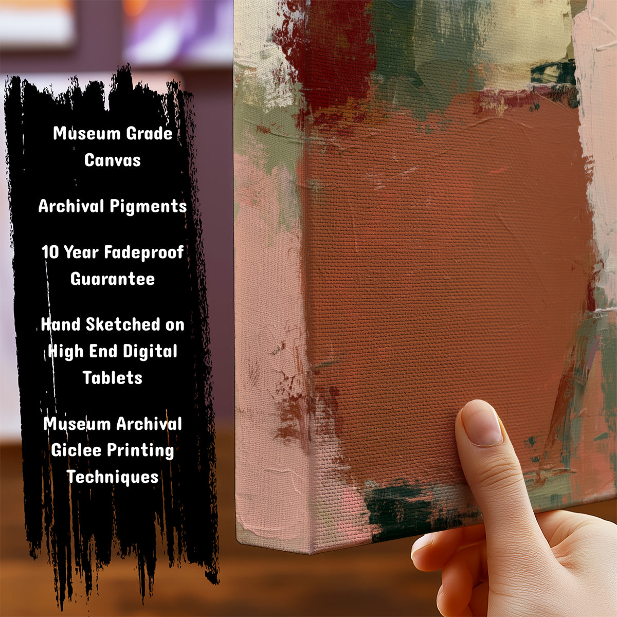 Information about Abstract Art Print