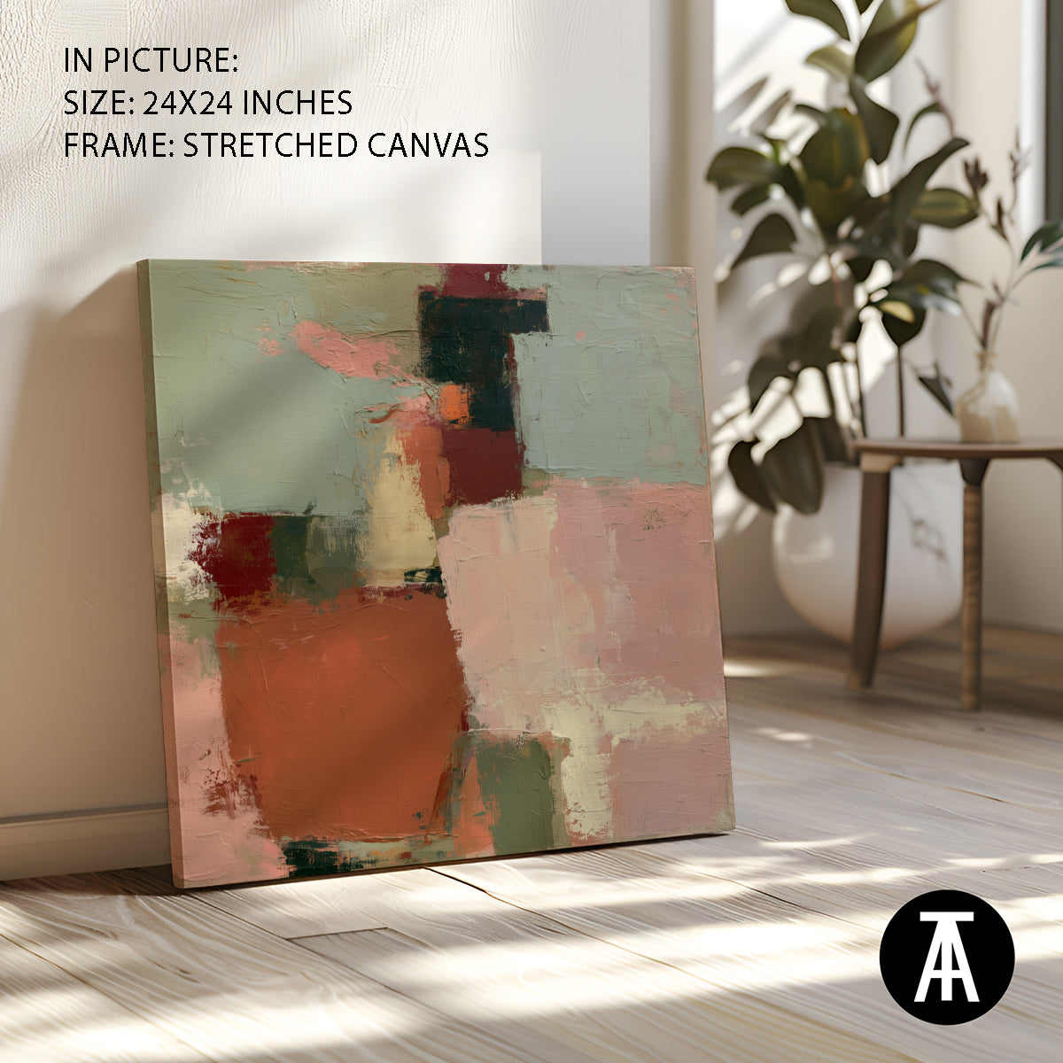 Artwork in Stretched Canvas
