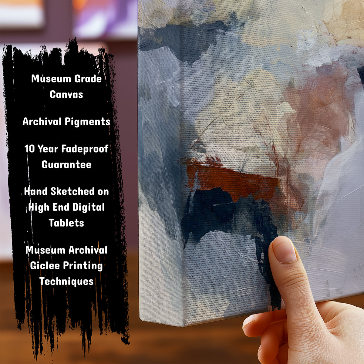 Information about Abstract Art Print