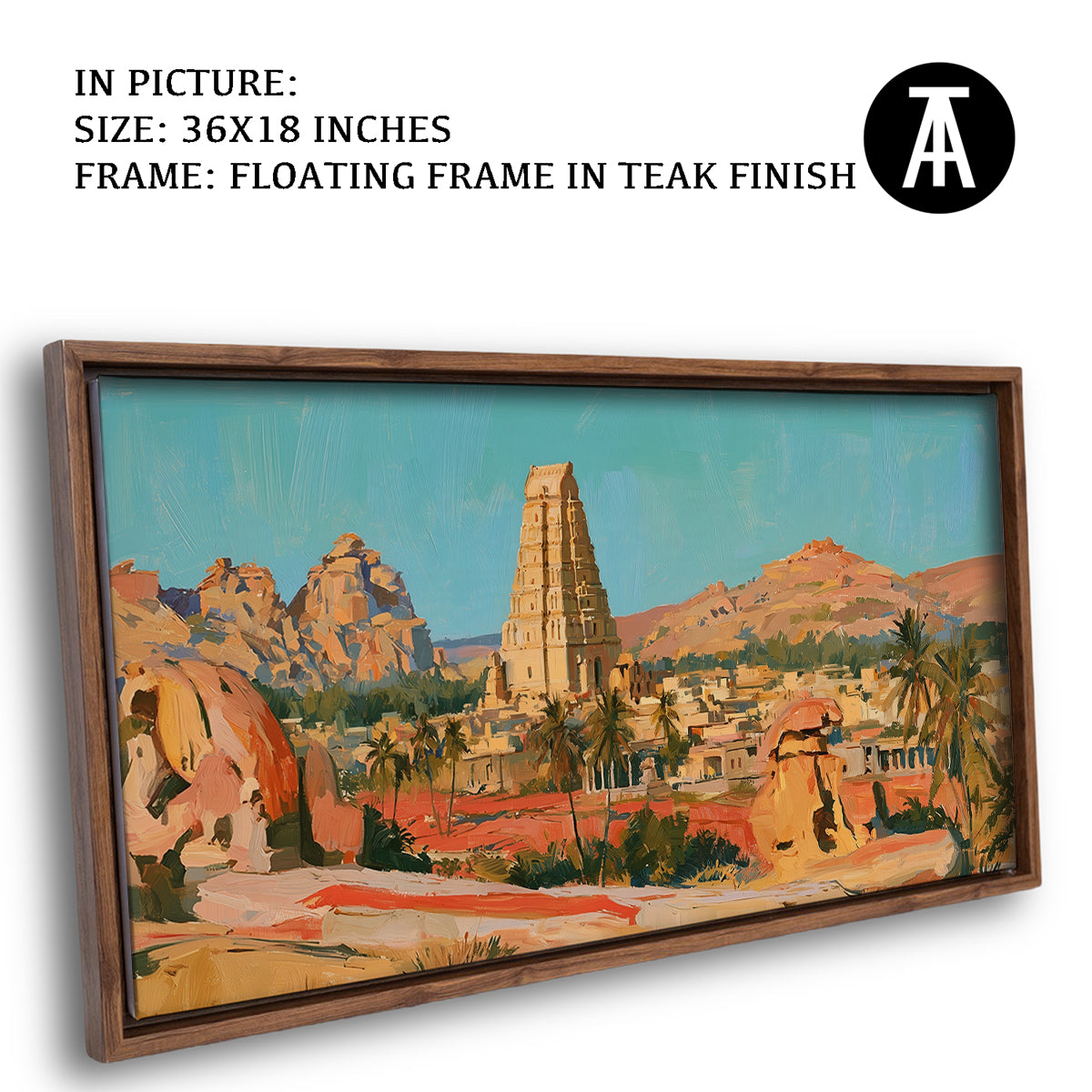 Artwork in Floating Frame