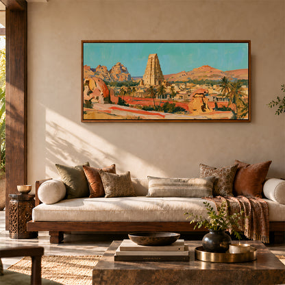 Indian Artwork in a Lifestyle Setting