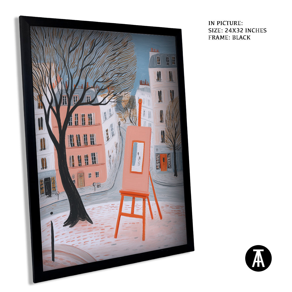 Artwork in Black Frame