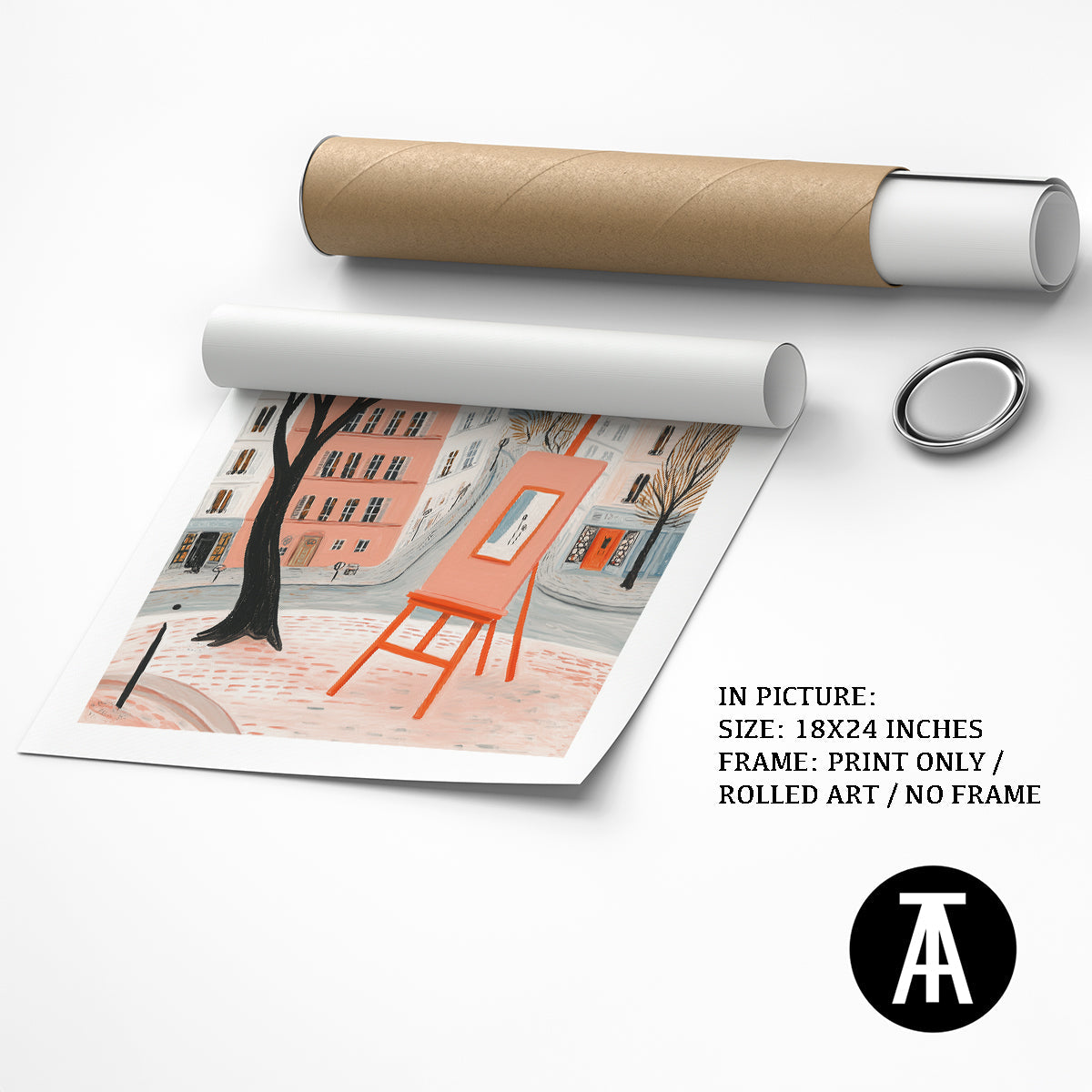 Artwork as Print Only or Rolled Art