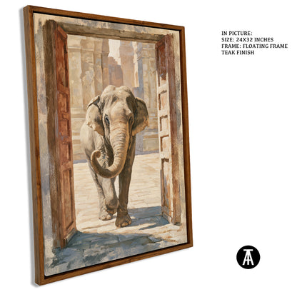 Artwork in Floating Frame