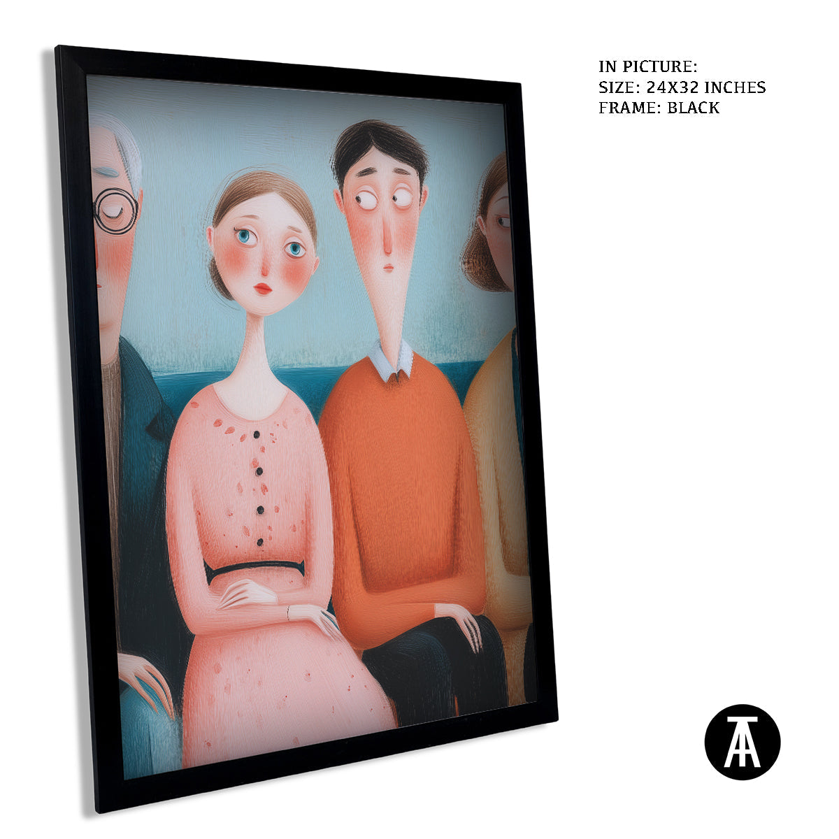 Artwork in Black Frame