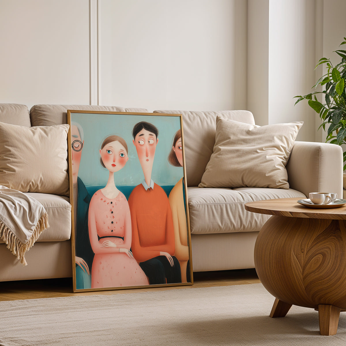 Canvas Art  in a Lifestyle Setting