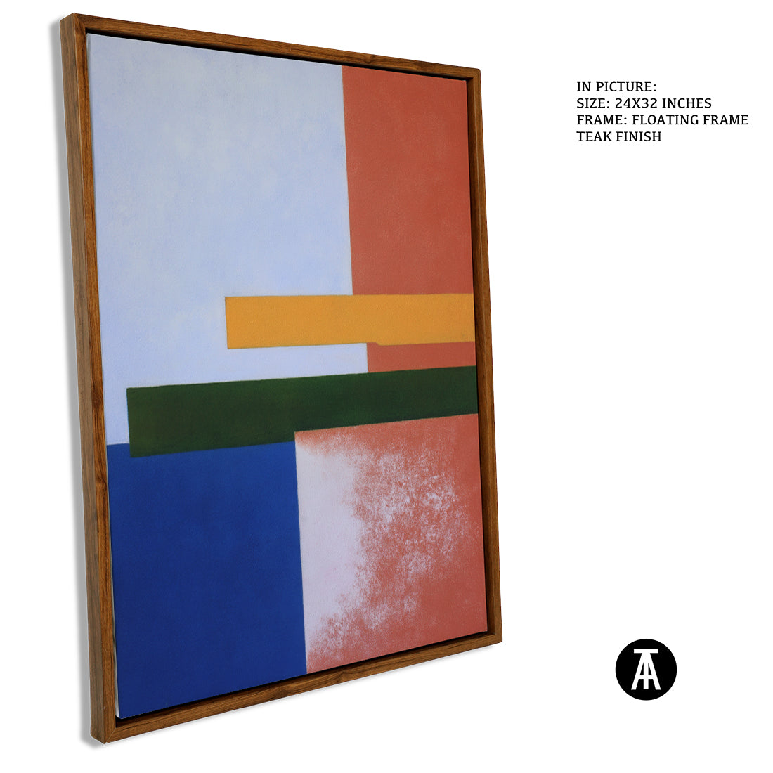 Artwork in Floating Frame