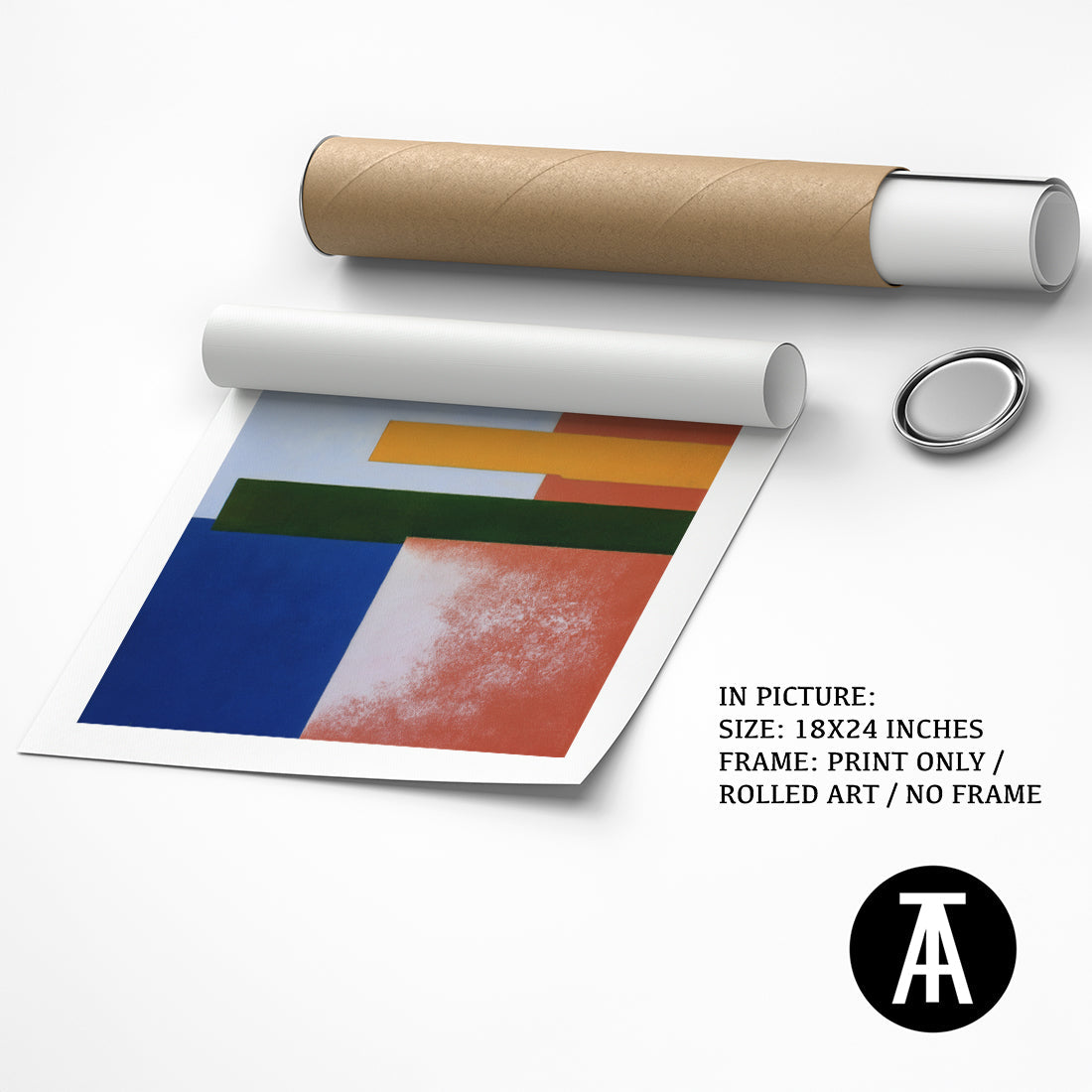 Artwork as Print Only or Rolled Art