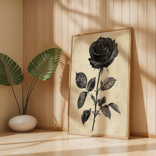 Floral Painting in a Lifestyle Setting